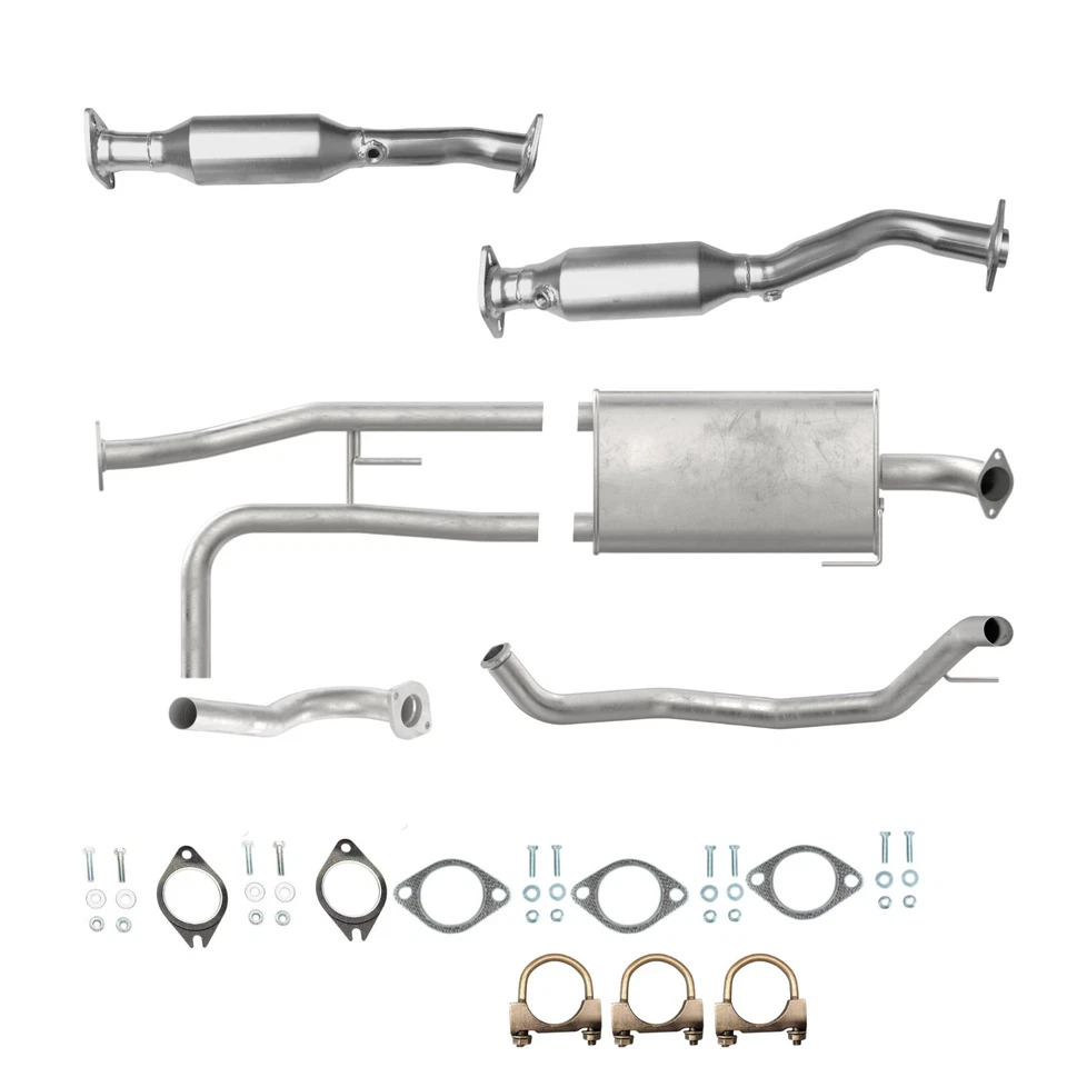 Convertidor, silenciador con eje y tubo de escape para Nissan Armada 2007-2015 5,6 L Foto 1 de 1