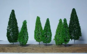 7 pinos detallados paisajes auténticos - 3 colores - 2 tamaños - uso multiescala - Imagen 1 de 1