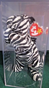 Ty Beanie Babie "Ziggy " 1995 mit Schutzhülle & Tag Protector - Bild 1 von 4