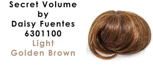 Secret Volume by Daisy Fuentes Hair Closure Color 6301100 Light Golden Brown - Picture 1 of 6
