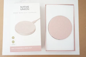 Pad de charge sans fil Native Union 10 W rose - Photo 1 sur 10