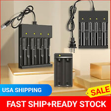 Smart Battery Charger 2/4 Slot for 26650 AAA 3.7V Li-ion Rechargeable Battery