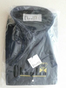 Chaplin Tux Shirt Black Size L large 32-33 - Picture 1 of 5