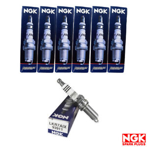 New Set of 6 NGK Iridium IX Spark plug 93911 / LKR7AIX for Smart/ Mercedes-Benz