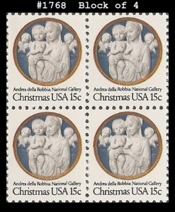 USA4 #1768 MNH BL4 Christmas Madonna and Child - Bild 1 von 1