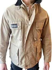 Belstaff Vintage Jacket Mens Beige Size M - Iconic Removable Model - England - Picture 1 of 14