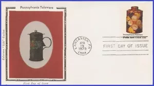 USA5 #1776 U/A COLORANO SILK FDC Towlevare Teedose - Bild 1 von 1