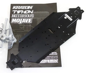 Arrma Typhon 6S BLX (v5) Aluminum Chassis Plate SWB with Manual & Tools AR320621 - Picture 1 of 3