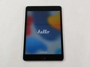 Apple iPad Mini 4th Gen A1550 64 GB iOS 15.8.4 Space Gray Tablet - Picture 1 of 7