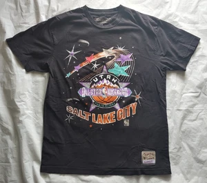1993 NBA All-Star Weekend Utah Mitchell & Ness T-Shirt - Size Large / L - Picture 1 of 6