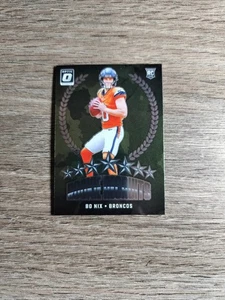 2024 Panini Donruss Optic - Rookie Recruits Bo Nix #4 (RC) - Bild 1 von 2