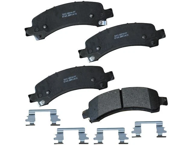Rear Brake Pad Set For 2002-2006 Cadillac Escalade RWD 2003 2004 2005 QG451KD - Image 1 of 1