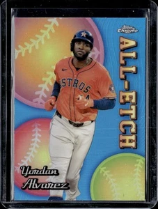 2024 Topps Chrome Update Yordan Alvarez Chrome All-Etch - Picture 1 of 2