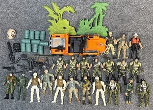 Dino Safari CHAP MEI Dino Transporter Gran Lote de 20 Figuras y Accesorios - Imagen 1 de 13