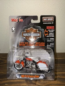 NIB Maisto Harley-Davidson 1968 FLH Electra Glide 1:24 Diecast metal new & rare - Picture 1 of 3
