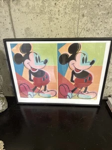 ANDY WARHOL FOUNDATION RARE 1995 LITHOGRAPH POP ART PRINT  "DOUBLE MICKEY" 1981  - Picture 1 of 5