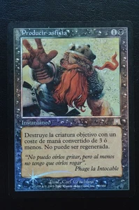Magic The Gathering MTG SMOTHER FOIL PORTUGUESE Onslaught HP Damaged - Picture 1 of 2