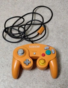 Official Nintendo GameCube Controller Spice Orange DOL-003 Good Condition Tested - Picture 1 of 1