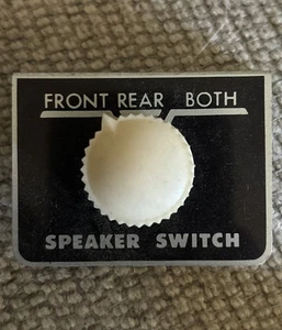 BUICK CHEVROLET CHRYSLER DODGE FORD VINTAGE DUAL SPEAKER SWITCH NEW RD-6 - Bild 1 von 3