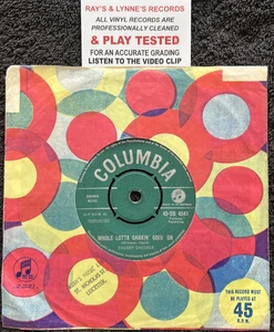 Chubby Checker Whole Lotta Shakin' Goin' On / The Hucklebuck 7'' TESTED VG VIDEO - Picture 1 of 7