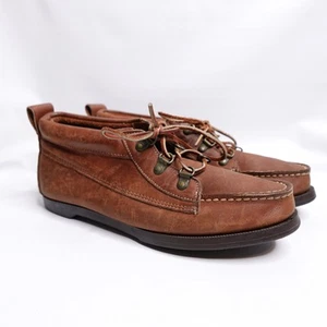 Vintage Polo Ralph Lauren Country Moc Toe Chukka Boot 9.5 B Made In USA - Picture 1 of 12