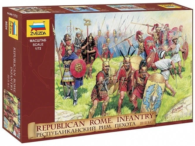 Zvezda ZV8034 1/72 Roman Republican Infantry