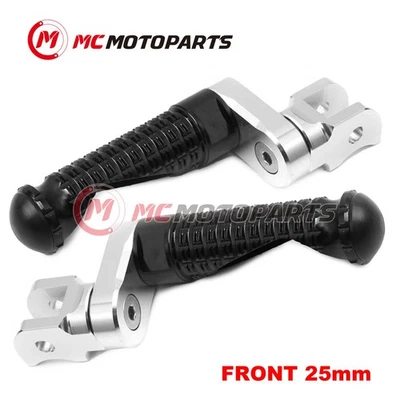 For Ducati Monster 900 /ie All Year MPRO 25mm Extended BLACK Front Foot Pegs Foto 1 de 4