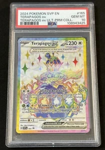 SVP 165 Terapagos ex PSA 10 Black Star Promo Envío Rápido - Imagen 1 de 2