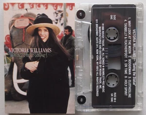 LUCINDA WILLIAMS - SWING THE STATUE! (ROUGH TRADE RUS504) 1990 USA CASSETTE - Picture 1 of 3