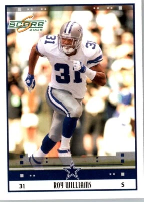 Score Football #78 Roy Williams 2005 - Dallas Cowboys Foto 1 de 2