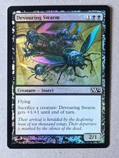 MTG Devouring Swarm FOIL M12 Mint/NM *Unplayed*