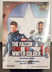 Upper Deck Marvel The Falcon and the Winter Soldier Retail Blaster Box Sealed. - Picture 1 of 2
