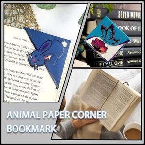Creative Cat Bookmarks Gift Animal Paper Corner Bookworms Ornament Bookmarks