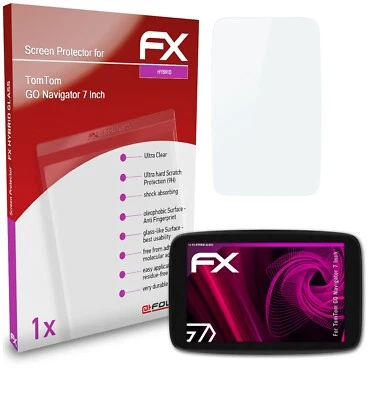 atFoliX Pellicola Vetro per TomTom GO Navigator 7 Inch 9H Armatura di protezione - Immagine 1 di 4