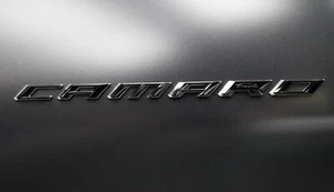 2016-2024 Chevrolet Camaro Chrome Fender Emblem 86507566 Panther Edition OEM GM - Picture 1 of 3