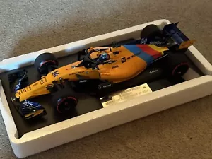 MINICHAMPS FERNANDO ALONSO McLAREN MCL33 2018 ABU DHABI GP 1/18 ‘Last race’ F1 - Picture 1 of 17