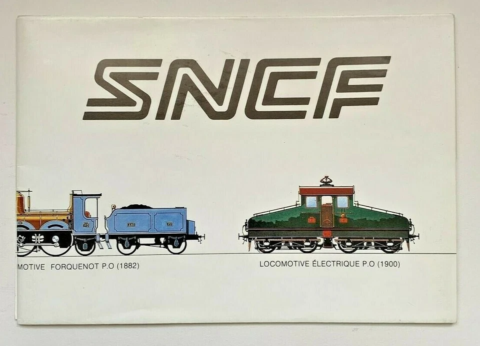 GRANDE Affiche originale sncf 99 x 66 CM : TOUT LES TRAINS DE  1976 NEUVE  - Photo 1/1