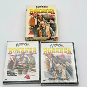 Bonanza Tv Show DVD 8 Episodes 2003 Landon Greene Blocker Roberts Western - Picture 1 of 12