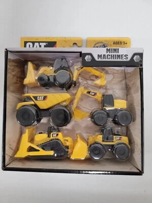 CAT Mini Machines Toy Set - Pack of 5 - Image 1 of 2