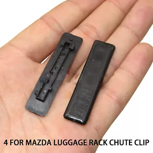 4Pcs Replacement Roof Rail Rack Moulding Clip Cover For Mazda 2 3 6 CX5 CX7 CX9 - Picture 1 of 12