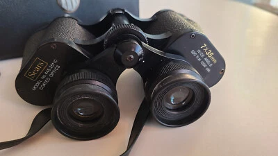 Vintage Sears Binoculars 7x35mm Wide Angle Coated Model 445.25110 with Case - Image 1 of 4