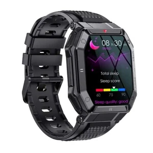 Military Smart Watch Fitness Trekking Iphone Android Samsung LG Bluetooth IP67 - Picture 1 of 10