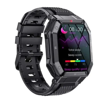 Military Smart Watch Fitness Trekking Iphone Android Samsung LG Bluetooth IP67 - Image 1 of 4
