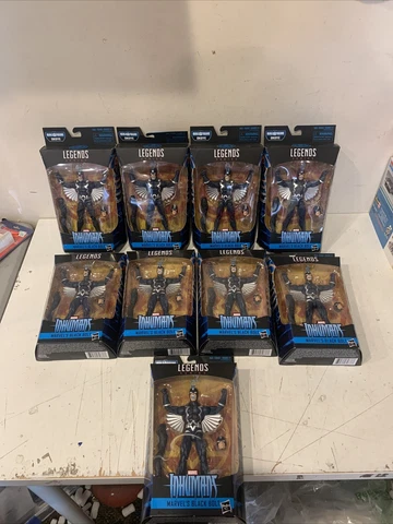 LOT OF 9 NIB MARVEL LEGENDS BLACK BOLT BAF OKOYE SERIES New Cover