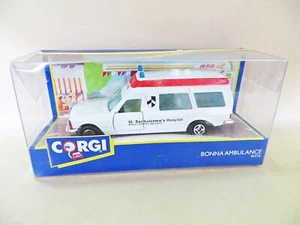 CORGI 91775 'MERCEDES ST. BARTHOLOMEW'S BONNA BINZ AMBULANCE'. 1:36. MIB/BOXED - Picture 1 of 6