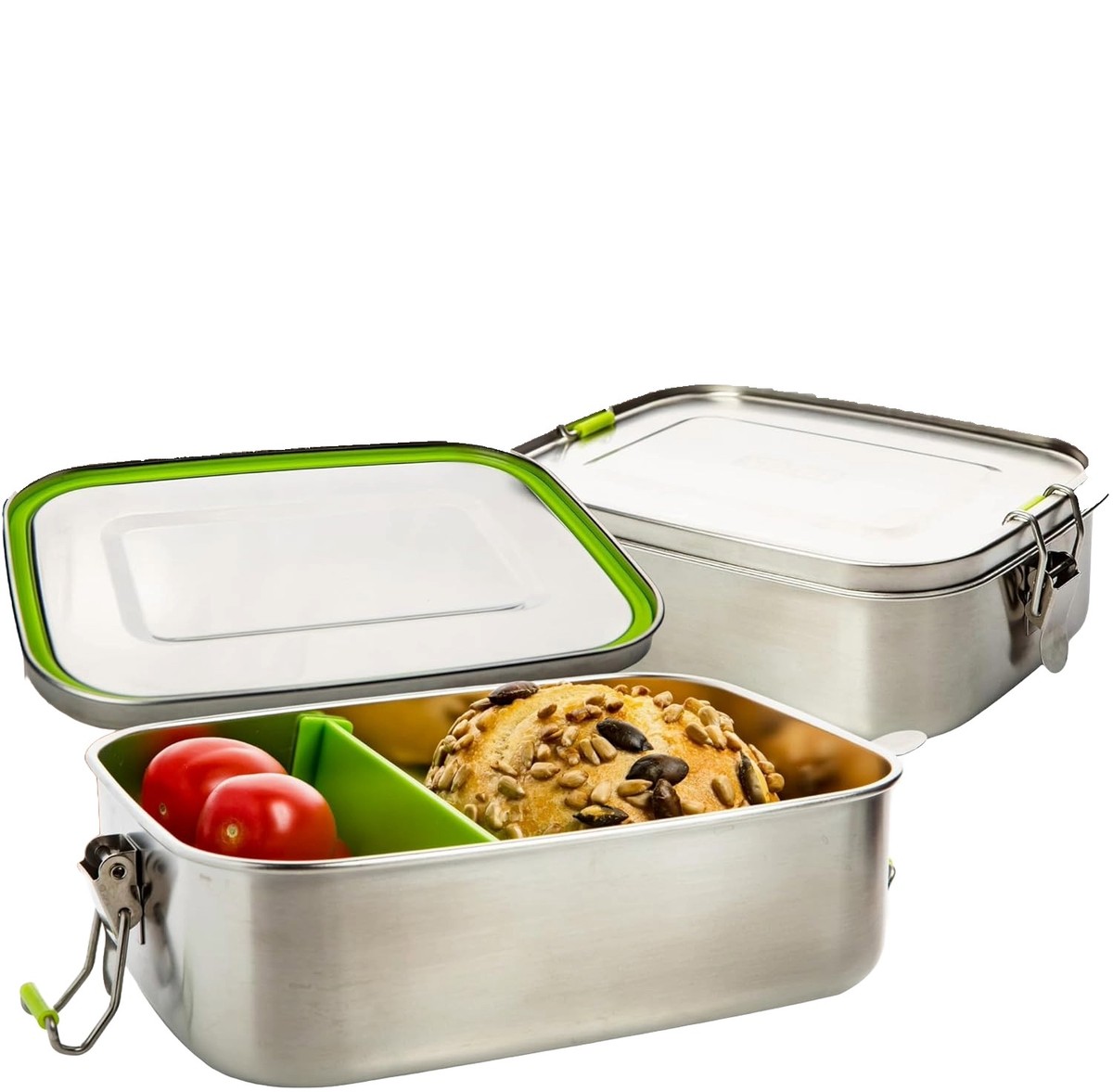 Hengrongshen Thermobehälter 600ml Edelstahl - Isolierbecher Mit Löffel Für Suppe & Brei