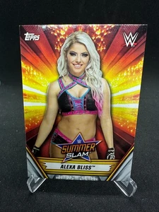 2019 Topps WWE SummerSlam #18 - Alexa Bliss - Picture 1 of 2