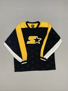 Vintage STARTER 90’s Hockey Jersey Rare USA 1990s Sport Street Athletic Big Logo - Bild 1 von 13