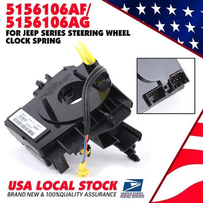 OEM Steering Wheel Clockspring For 2008-2012 Dodge Nitro 5156106AF / 5156106AG - Image 1 of 4