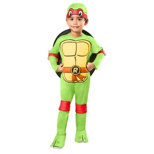 TMNT Toddler Boys Teenage Mutant Ninja Turtles 4 In 1 Halloween Costume 2T - Picture 1 of 1
